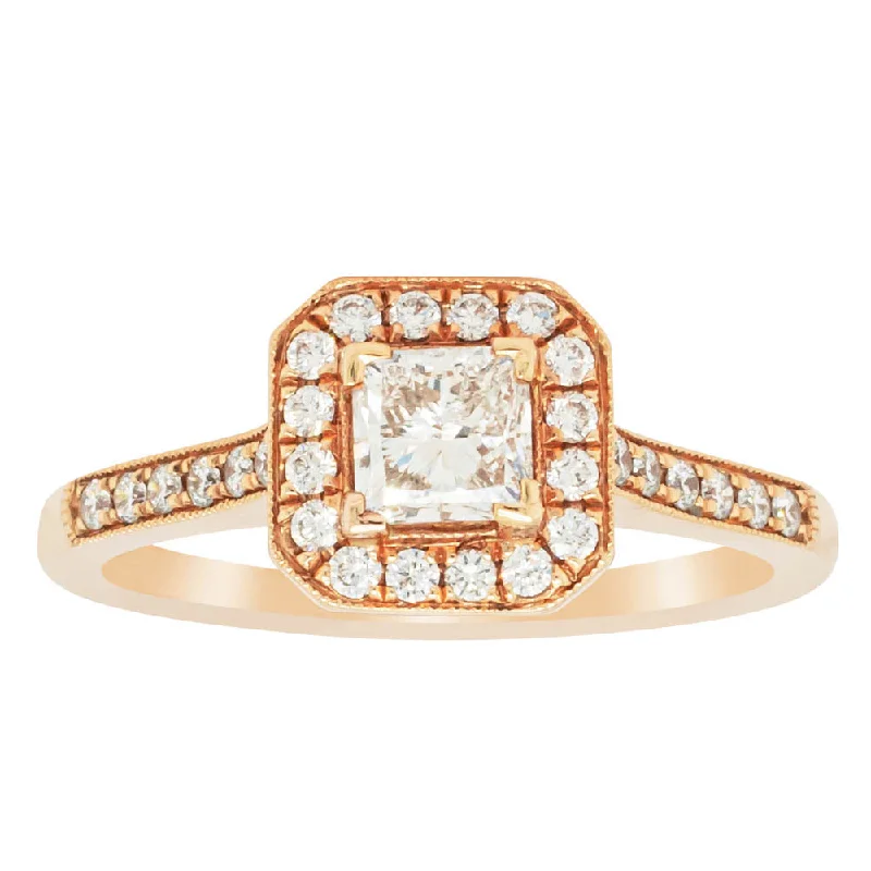 Unmissable Jewelry Sale – Shop Before It's Too Late 18ct Rose Gold .50ct Diamond Mandalay Ring
