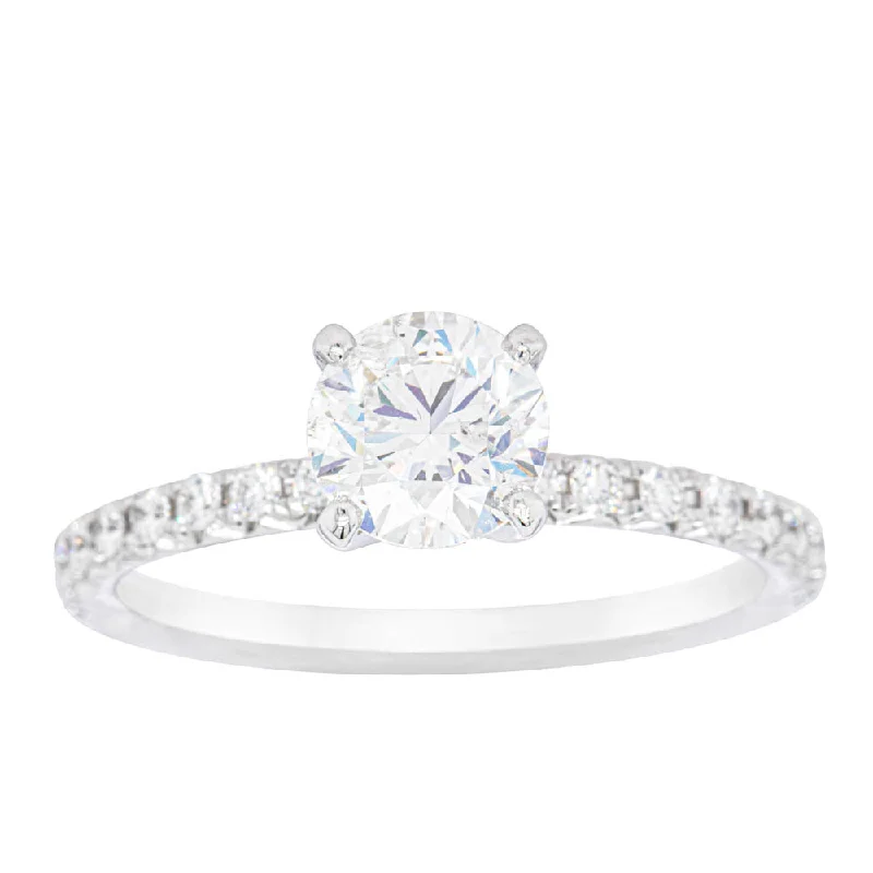 Get Ready To Sparkle – Special Jewelry Discounts 18ct White Gold 1.01ct Diamond Comet Ring Get Ready To Sparkle – Special Jewelry Discounts 18ct White Gold 1.01ct Diamond Comet Ring