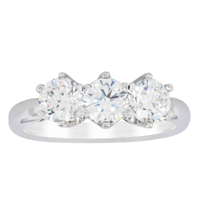 Flash Jewelry Sale – Get Stunning Pieces At Low Prices 18ct White Gold 1.50ct Diamond Trilogy Ring Flash Jewelry Sale – Get Stunning Pieces At Low Prices 18ct White Gold 1.50ct Diamond Trilogy Ring