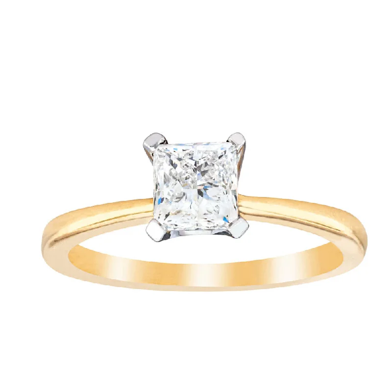 Affordable Elegance – Special Jewelry Sale Now Live 18ct Yellow Gold 1.00ct Princess Cut Diamond Royale Ring Affordable Elegance – Special Jewelry Sale Now Live 18ct Yellow Gold 1.00ct Princess Cut Diamond Royale Ring