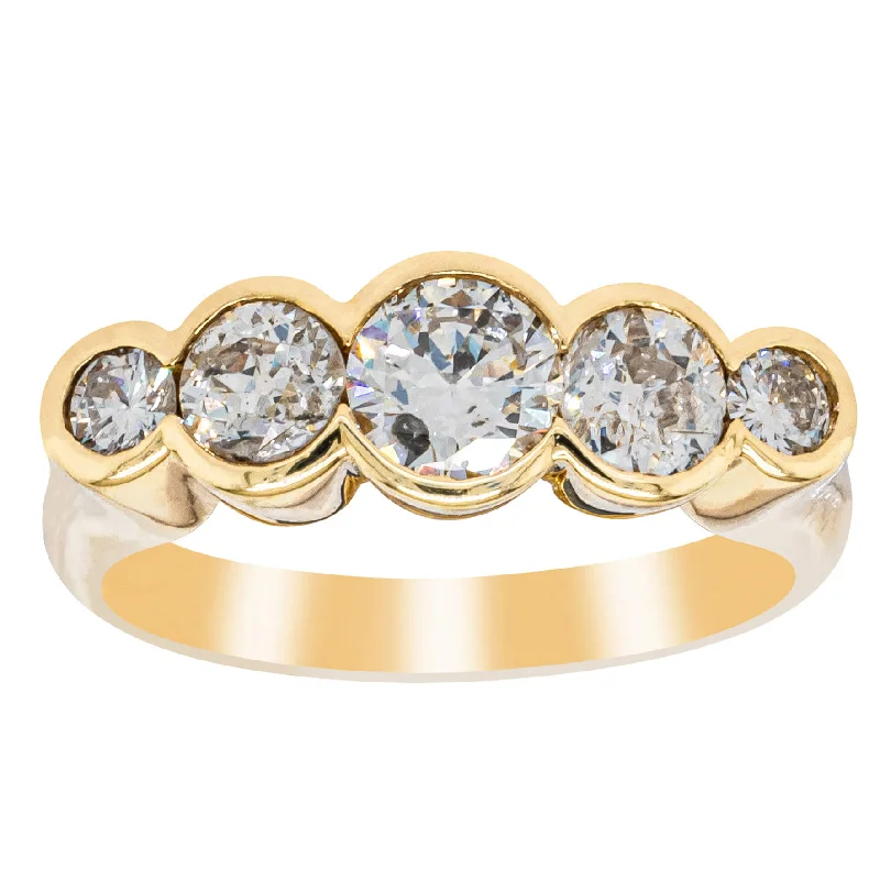 Exclusive Online Jewelry Sale – Don't Wait Deja Vu 18ct Yellow Gold 1.08ct Diamond Ring Exclusive Online Jewelry Sale – Don't Wait Deja Vu 18ct Yellow Gold 1.08ct Diamond Ring