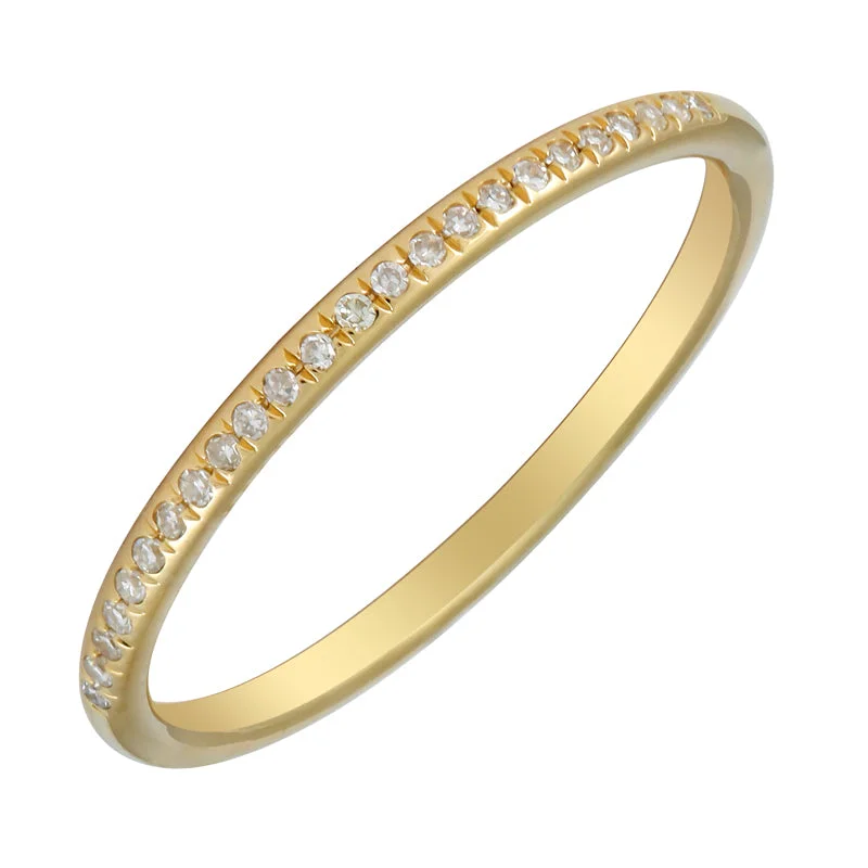 Get The Jewelry You Love At A Price You Love 14k Half Pave Classic Diamond Ring