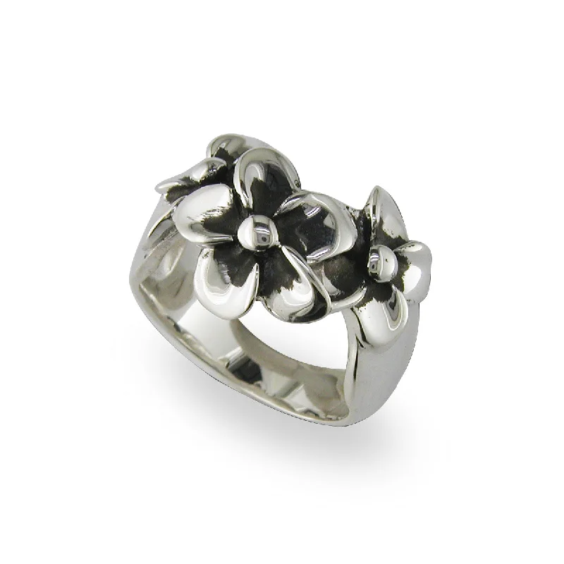 Handcrafted Jewelry Sale – Unique Designs At Low Prices 3 Plumeria Ring