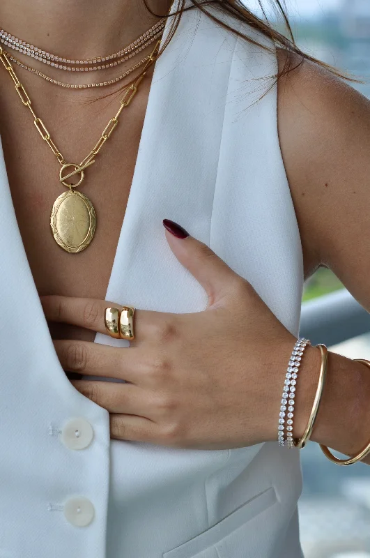 Exclusive Jewelry Discounts – Shop Now For Savings HARLYN WIDE WRAP RING