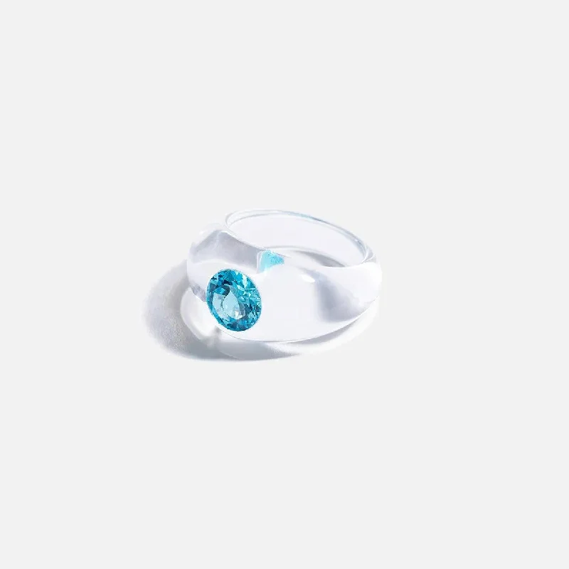 Grab Your Favorite Jewelry At The Lowest Prices Astro Ring, Blue