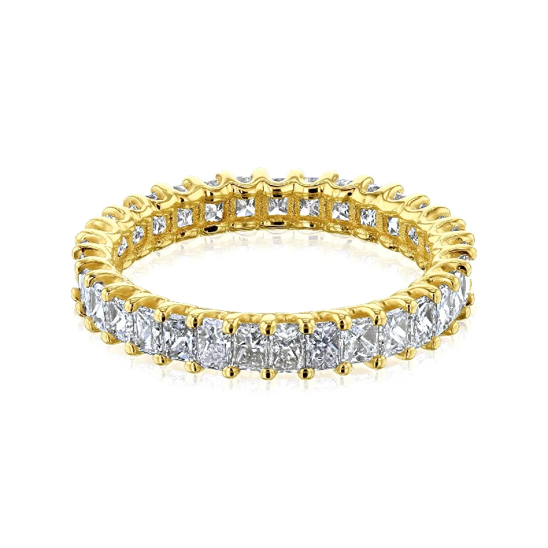 Last Chance To Grab Your Favorite Jewelry At A Discount Boundless Baguillion™ U-Prong Band - Size 6.5, Yellow Gold