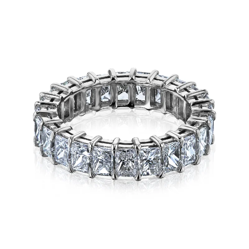 Luxury Jewelry Sale – Sparkle For Less Boundless Baguillion™ Basket-Prong Bands - White Gold