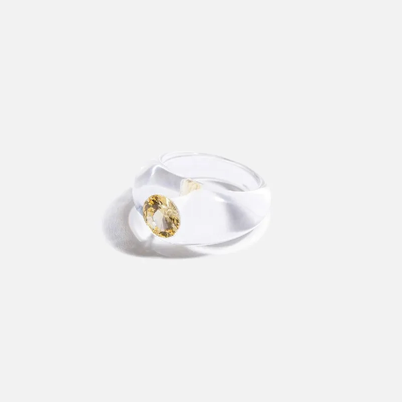 Trending Jewelry Styles Now At Limited-Time Discounts Astro Ring, Yellow
