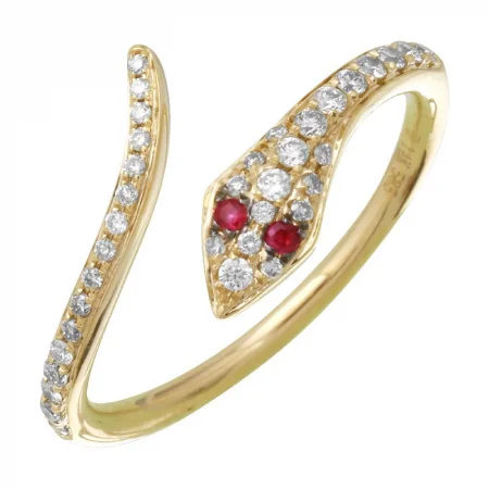Celebrate With Sparkle – Jewelry Sale Now Live Diamond Pave Snake Ring