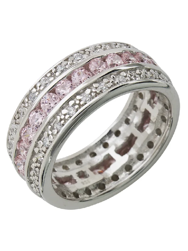Exclusive Jewelry Bundles At Discounted Prices Sterling Silver Paris N' Pink Ring