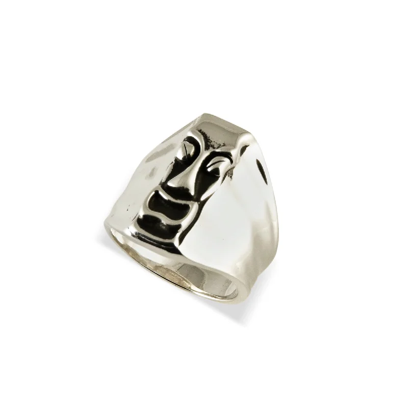 Timeless Beauty, Unbeatable Deals – Jewelry Sale On Thin Tiki Head Ring
