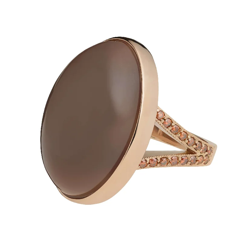 Personalized Jewelry Sale – Meaningful Gifts At Great Prices Yola Chocolate Moonstone Ring