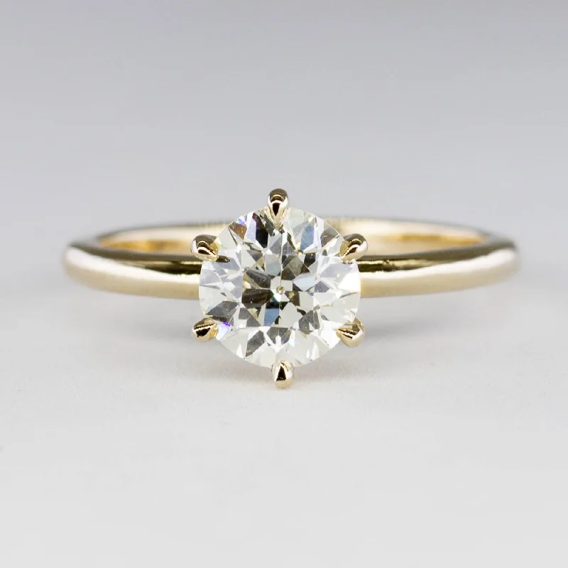 Bold And Beautiful Jewelry Now At Irresistible Prices '100 Ways' Old European Cut Diamond Solitaire | 1.25ct VS1 L/M  | SZ 7 |