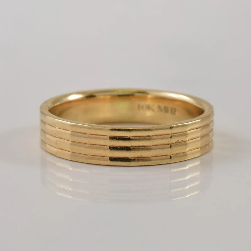 Timeless Elegance Now At Special Discounts 10k Yellow Gold Band | SZ 5.5 |
