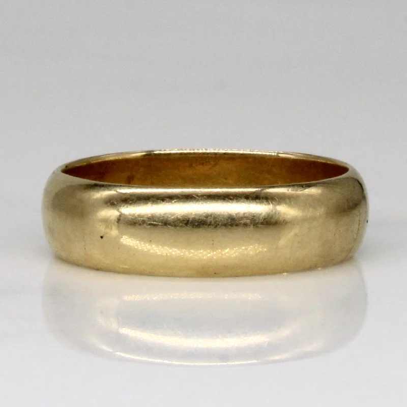 Jewelry Sale – Exclusive Styles At Lower Prices 14k Yellow Gold Band | SZ 6.5 |