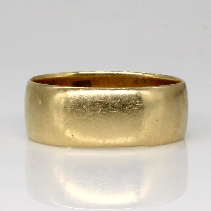 Unique Jewelry For Less – Shop The Sale Now 14k Yellow Gold Band | SZ 8 |