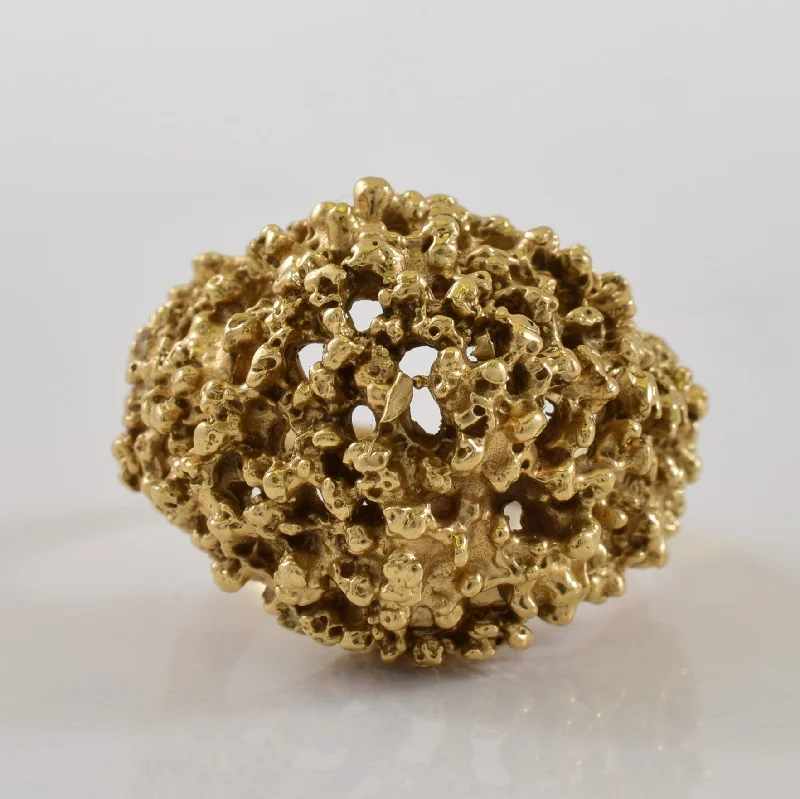 Affordable Elegance – Special Jewelry Sale Now Live 14k Yellow Gold Cocktail Ring | SZ 5.5 |