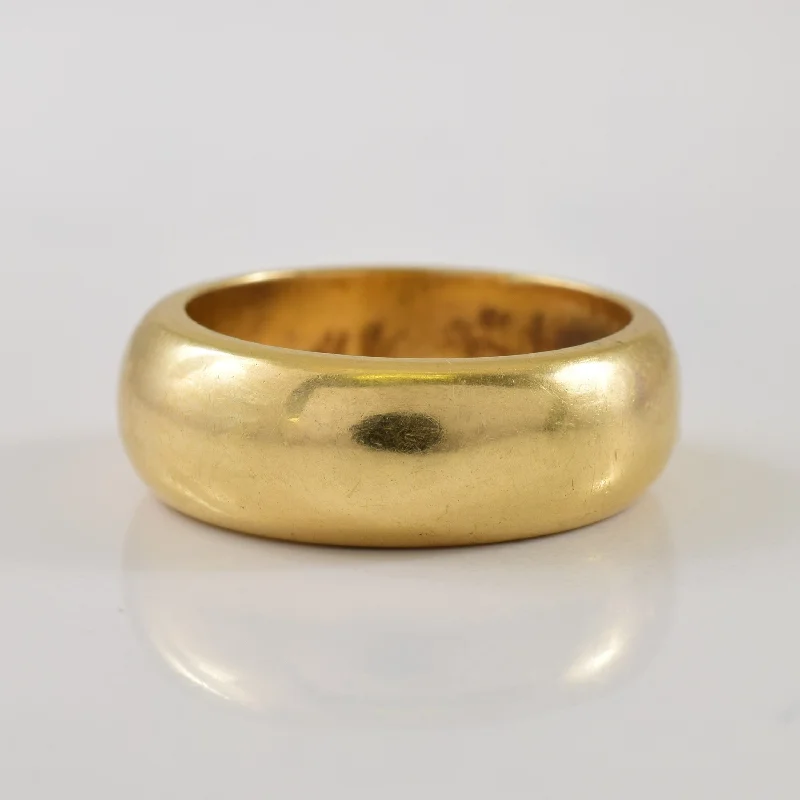 Jewelry Clearance – Final Chance To Save Big 18k Yellow Gold Ring | SZ 5.5 |