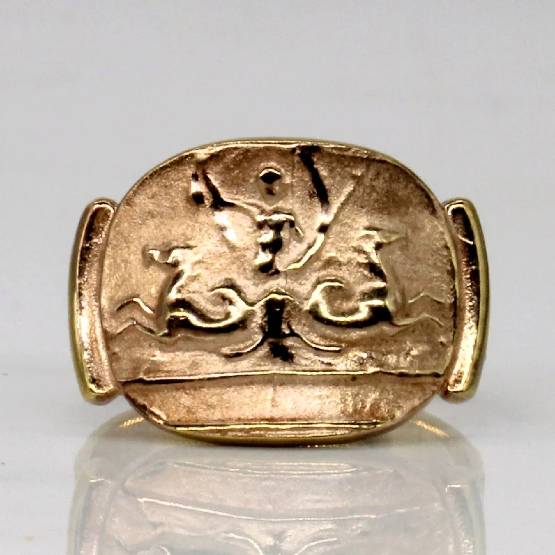 Gorgeous Jewelry, Limited-Time Savings 18k Yellow Gold Ring | SZ 6.5 |