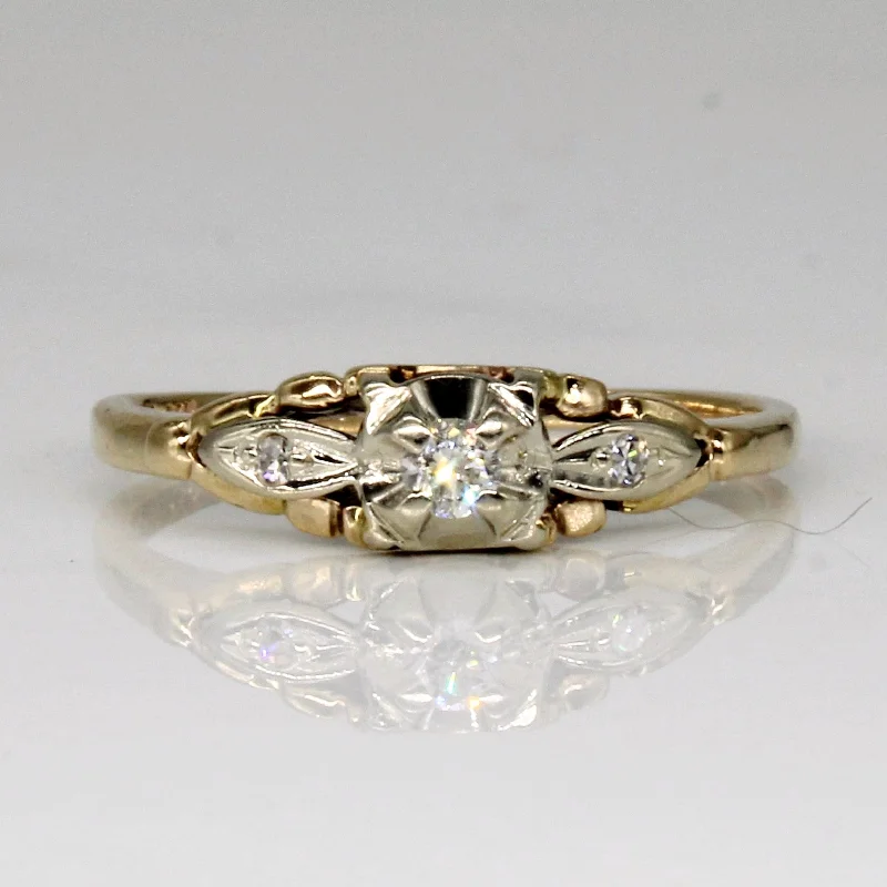 Handcrafted Beauty At Affordable Prices Birks' Diamond Ring | 0.08ctw | SZ 6.25 |