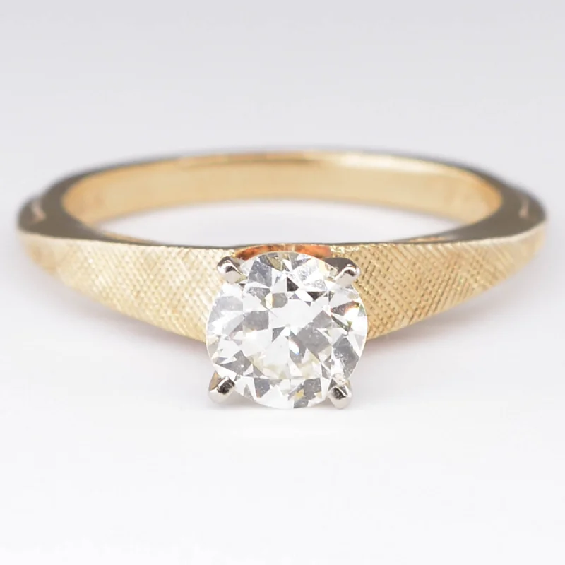 Exclusive Jewelry Discounts – Shop Now For Savings Vintage Old European Cut Diamond Ring | 0.64ct | SZ 4.5 |