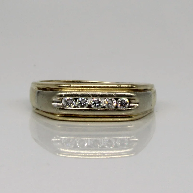 Luxury Meets Affordability – Jewelry Sale Live Now Channel Set Diamond Band | 0.15ctw | SZ 7.5 |