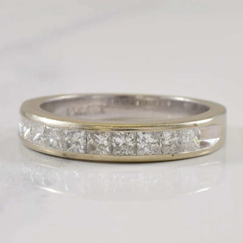 Limited-Stock Jewelry Sale – Once It's Gone, It's Gone Channel Set Diamond Band | 0.77ctw | SZ 7 | Limited-Stock Jewelry Sale – Once It's Gone, It's Gone Channel Set Diamond Band | 0.77ctw | SZ 7 |