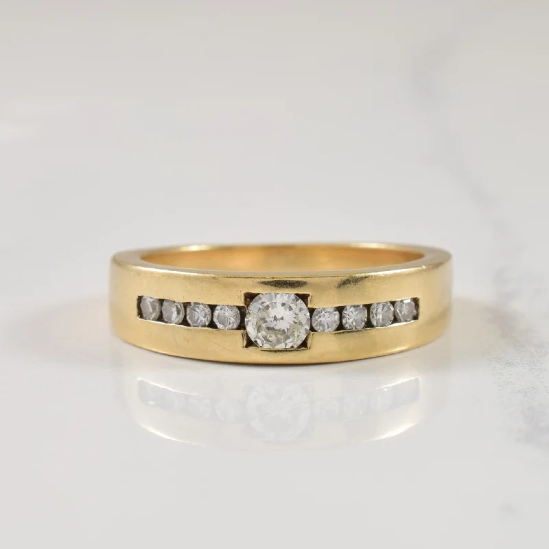 Limited Stock On Premium Jewelry At Low Prices Channel Set Diamond Ring | 0.27ctw | SZ 6.5 | Limited Stock On Premium Jewelry At Low Prices Channel Set Diamond Ring | 0.27ctw | SZ 6.5 |