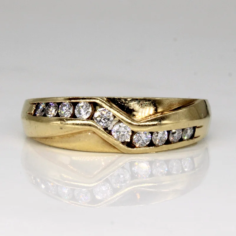 Shop Signature Jewelry Styles At Exclusive Prices Channel Set Diamond Ring | 0.32ctw | SZ 9.5 | Shop Signature Jewelry Styles At Exclusive Prices Channel Set Diamond Ring | 0.32ctw | SZ 9.5 |