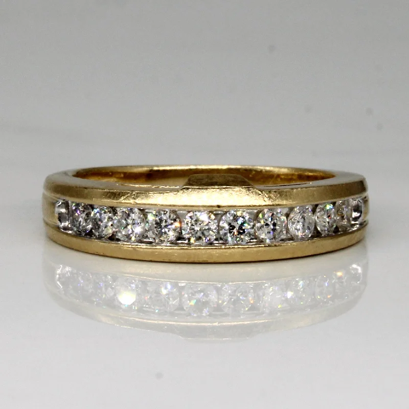 Exclusive Gemstone Jewelry At Special Prices Channel Set Diamond Ring | 0.50ctw | SZ 7 |