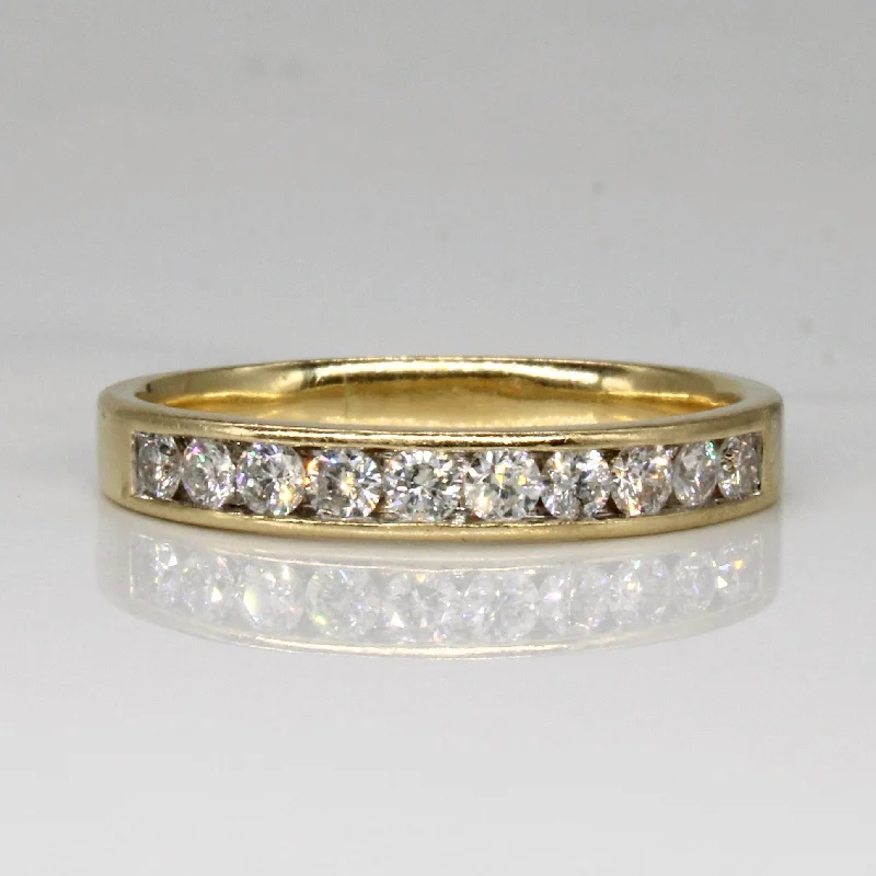 Exclusive Jewelry Offers – Sparkle For Less Channel Set Diamond Ring | 0.60ctw | SZ 9.25 |