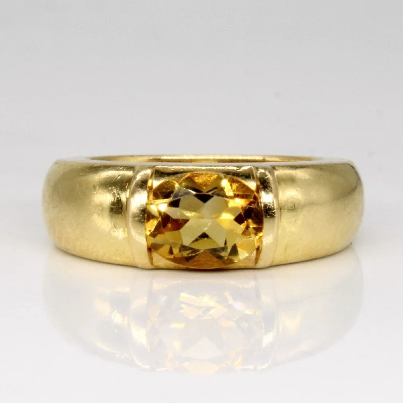 Seasonal Jewelry Deals – Elevate Your Style 'Chaumet' Citrine Cocktail Ring | 1.00ct | SZ 5 |