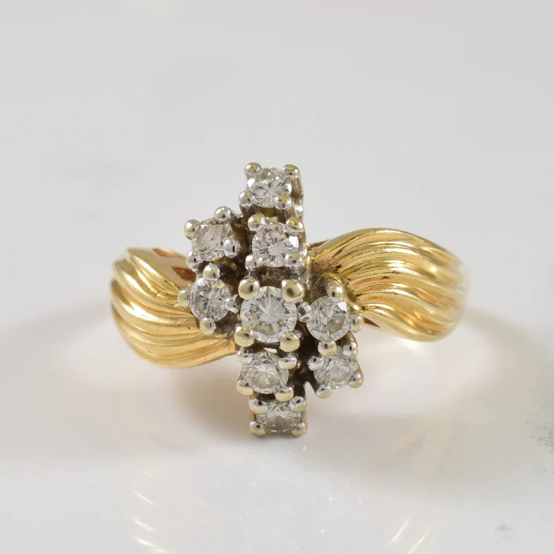 Bestselling Jewelry Now On Sale – Elevate Your Look Waterfall Set Diamond Ring | 0.40ctw | SZ 7 | Bestselling Jewelry Now On Sale – Elevate Your Look Waterfall Set Diamond Ring | 0.40ctw | SZ 7 |