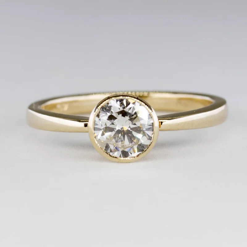 Once-A-Year Jewelry Sale – Grab Your Favorites Now '100 Ways' Canadian Diamond Bezel Set Solitaire | 1.01ct I1 I | SZ 7.25 |