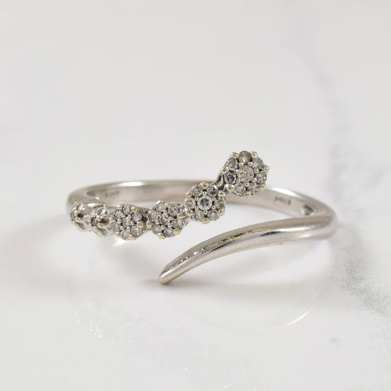 Special Offers On Handcrafted And Designer Jewelry Diamond Bypass Ring | 0.10ctw | SZ 9.25 | Special Offers On Handcrafted And Designer Jewelry Diamond Bypass Ring | 0.10ctw | SZ 9.25 |