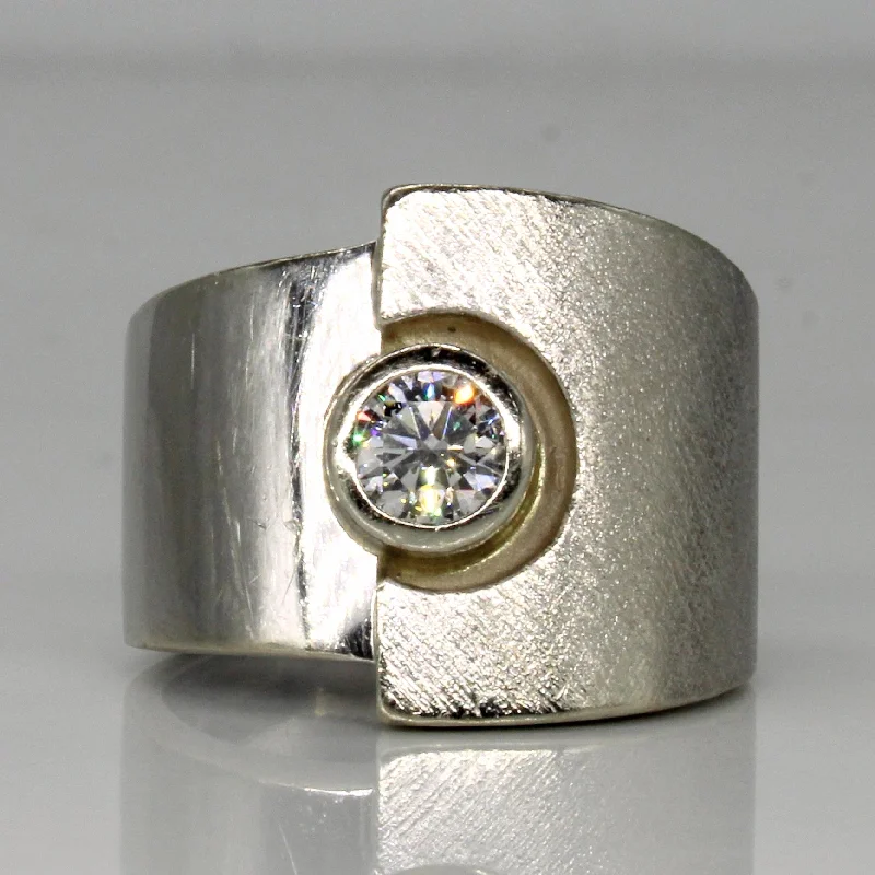 Premium Jewelry Now Available At Special Discounts White Gold Diamond Ring | 0.52ct | SZ 7 |
