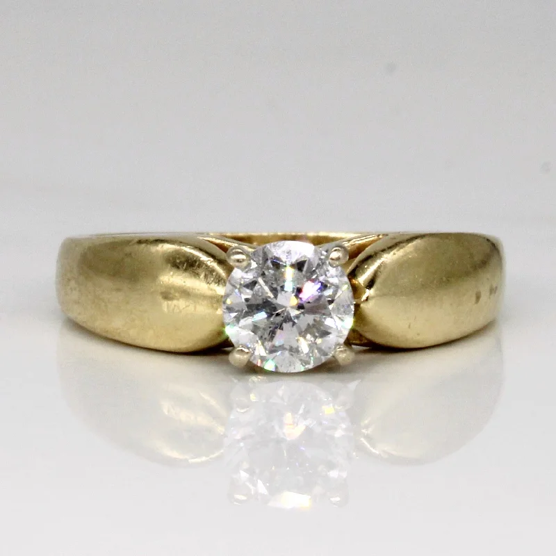 Discounted Jewelry For A Glamorous Look Diamond Engagement Ring | 0.55ct | SZ 5.75 |