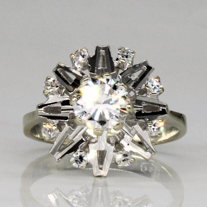 Special Deals On Handcrafted And Designer Jewelry Diamond Star Design Engagement Ring | 0.75ctw | SZ 4.5 |
