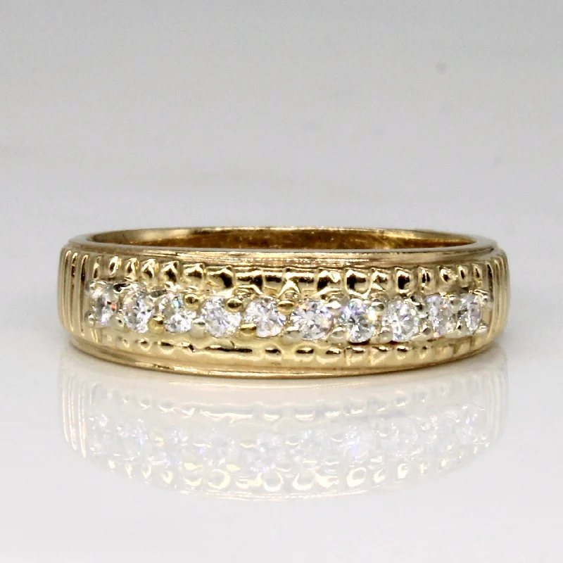 Sparkle On A Budget – Fine Jewelry For Less Diamond Ring | 0.15ctw | SZ 6.25 |