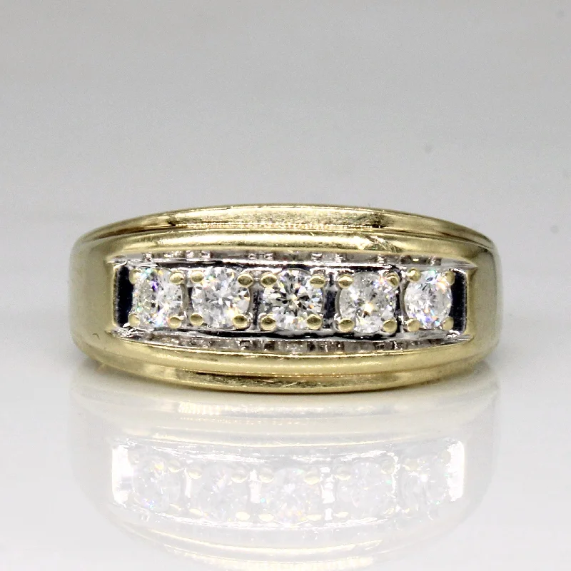 Exclusive Jewelry Markdowns – Limited-Time Offer Five Stone Diamond Ring | 0.50ctw | SZ 10 | Exclusive Jewelry Markdowns – Limited-Time Offer Five Stone Diamond Ring | 0.50ctw | SZ 10 |