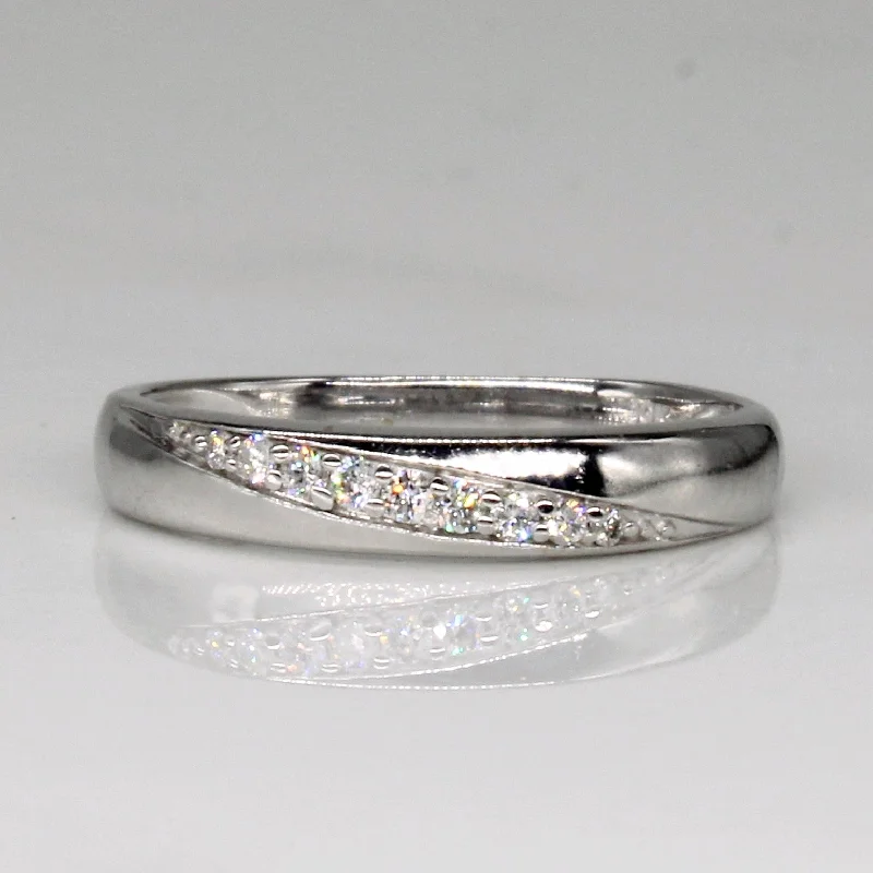 Luxury Jewelry Without The Luxury Price Tag Diamond Waterfall Ring | 0.08ctw | SZ 4.25 | Luxury Jewelry Without The Luxury Price Tag Diamond Waterfall Ring | 0.08ctw | SZ 4.25 |
