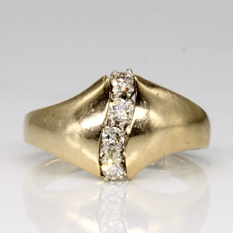 Glamorous Jewelry, Glamorous Deals – Shop Now Diamond Waterfall Ring | 0.16ctw | SZ 6 | Glamorous Jewelry, Glamorous Deals – Shop Now Diamond Waterfall Ring | 0.16ctw | SZ 6 |
