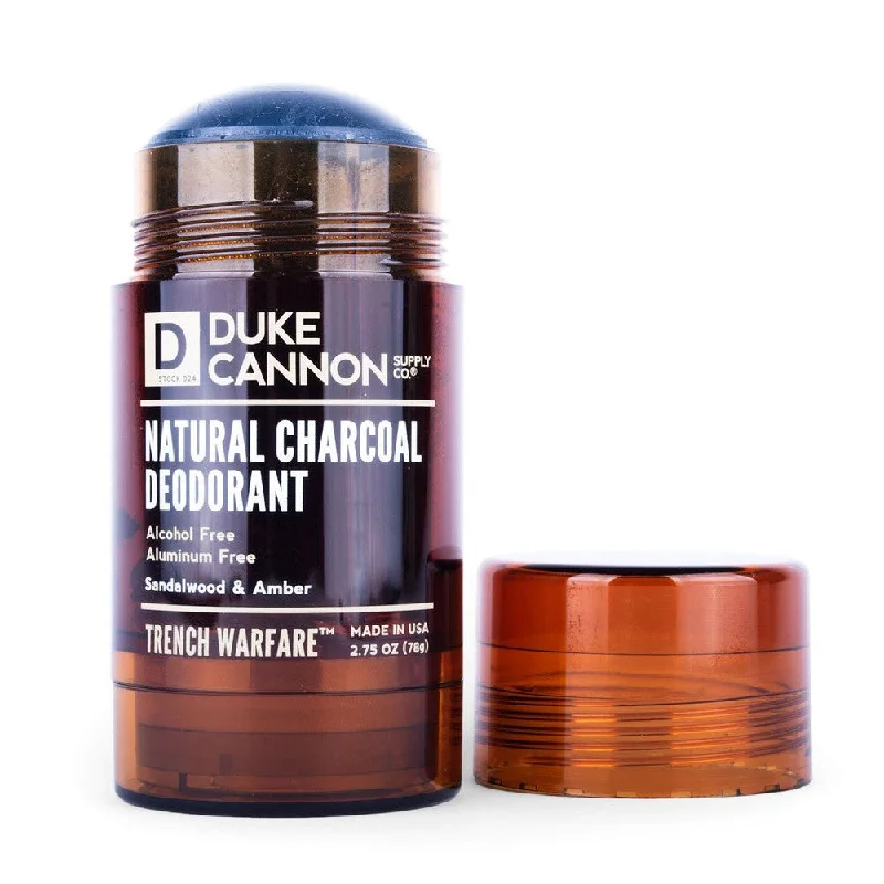 Must-Have Shoe Styles Trench Warfare Natural Charcoal Deodorant - Sandalwood & Amber