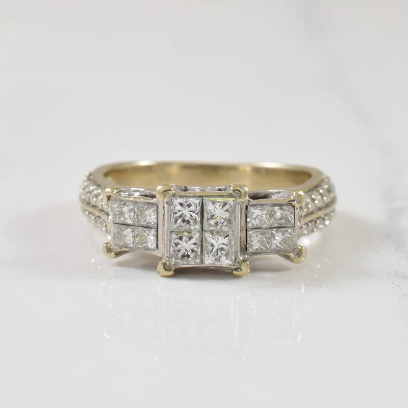 Limited-Stock Jewelry Clearance – Grab Your Favorites Now Grid Set Diamond Engagement Ring | 0.62ctw | SZ 4.5 | Limited-Stock Jewelry Clearance – Grab Your Favorites Now Grid Set Diamond Engagement Ring | 0.62ctw | SZ 4.5 |