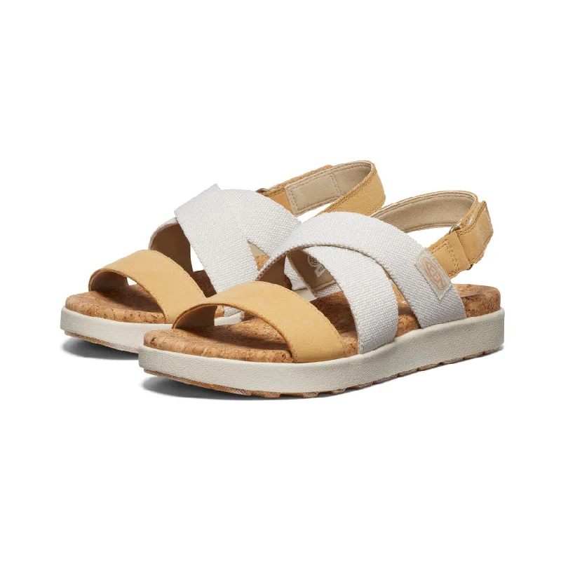 Seasonal Footwear Sale Women's Elle Criss Cross Sandal - Birch Curry