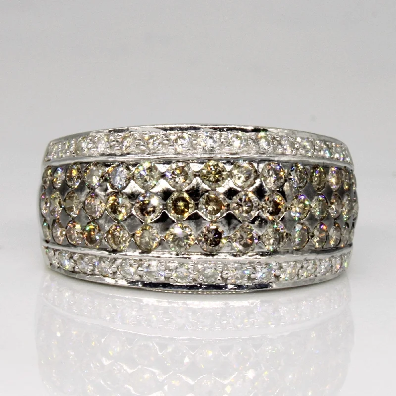 Breathtaking Jewelry, Breathtaking Prices 'Le Vian' Chocolate Diamond Cocktail Ring | 1.52ctw | SZ 8.75 |