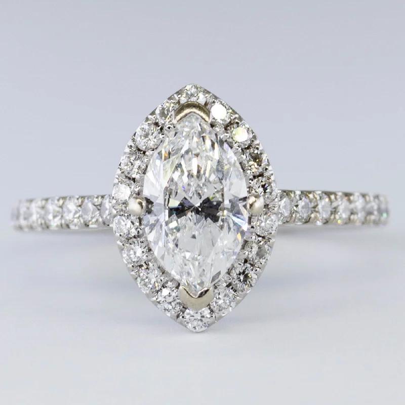 Huge Savings On Timeless Jewelry Collections Marquise Cut GIA Certified Diamond Engagement Ring | 1.48ctw | VS1 E | SZ 8.75 |