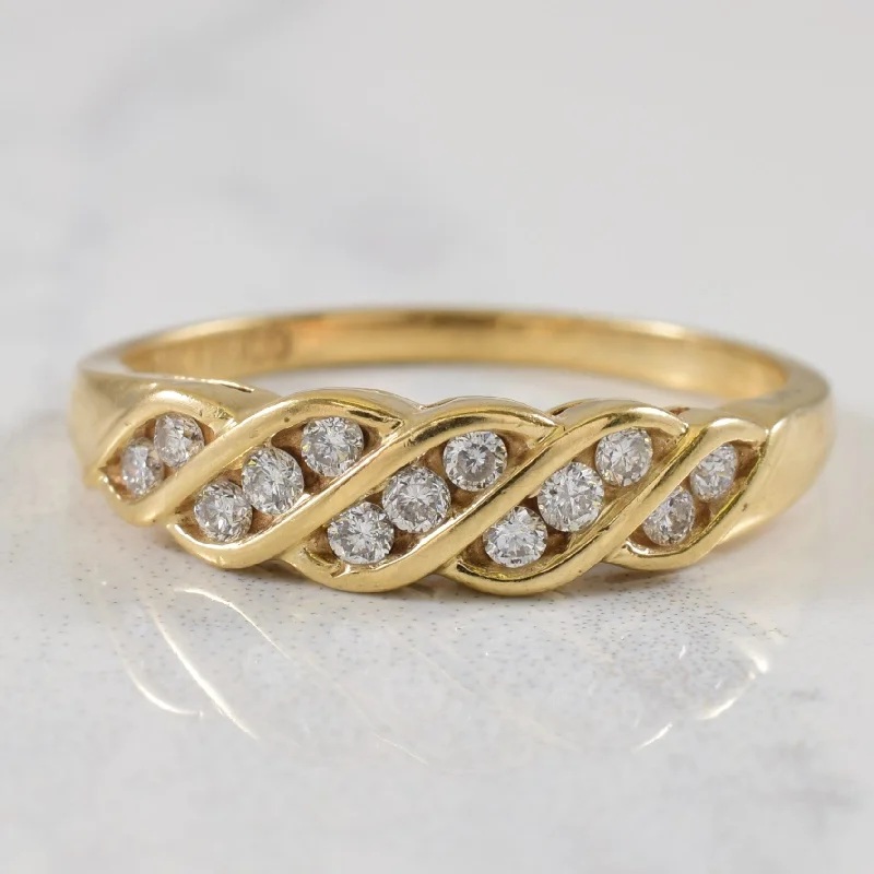 Shop Stylish Jewelry Now And Save Big Multi Channel Set Diamond Ring | 0.20ctw | SZ 7 | Shop Stylish Jewelry Now And Save Big Multi Channel Set Diamond Ring | 0.20ctw | SZ 7 |