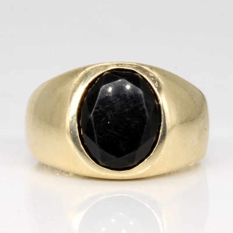 Premium Jewelry Now Available At Special Discounts Onyx Ring | 1.20ct | SZ 4.5 |