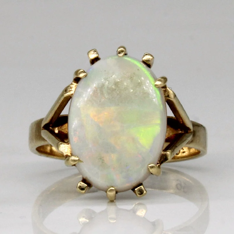 Buy More, Save More On Stunning Jewelry Pieces Opal Cocktail Ring | 1.55ct | SZ 6 |